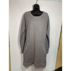 GoLite Long Sleeve Midi Shift Casual Dress